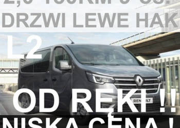 Renault Trafic L2 150KM 2,0 Drzwi Lewe Hak Niska Cena Kamera Od ręki !! 20…