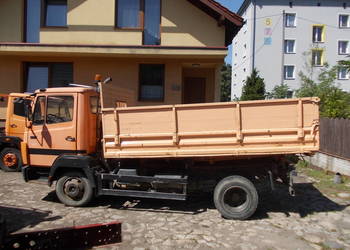 kiper meiller burty nadstawki aluminiowe mercedes 814 i 817