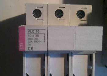 rozłącznik bezpiecznikowy VLC 10, 10x38