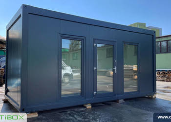 Kontener biurowy, pawilon 6x3x3 PIR, dowolny rozmiar