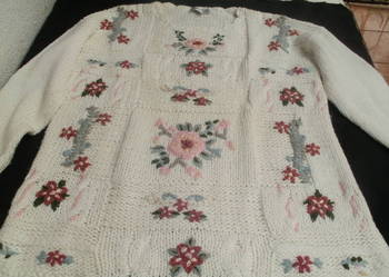 sweter damski 40 piekny design