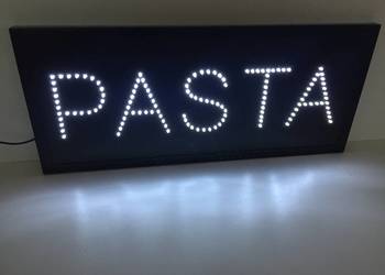 PASTA Reklama LED szyld 70x30cm zewnętrzna NOWA