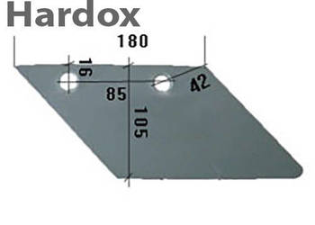 Lemiesz przedpłużka HARDOX 305401 części do pługa VOGEL NOOT
