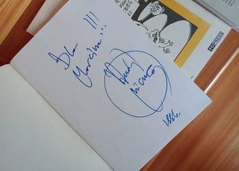 Andrzej Mleczko - zestaw. Autograf