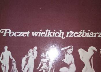 Domański Poczet wielkich rzeźbiarzy książki używane szkolne Domański Poczet wielkich rzeźbiarzy książki używane szkolne