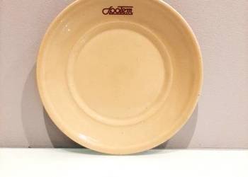 Talerzyk Społem PRL 17cm - kremowy
