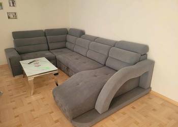 Nowoczesny narożnik z funkcją spania