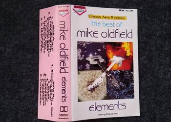 MC cassette cover MIKE OLDFIELD Elements the best of