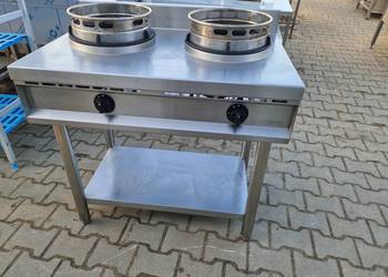 Kuchnia Gazowa WOK, 2-Palnikowa Wolnostojąca 20 kW