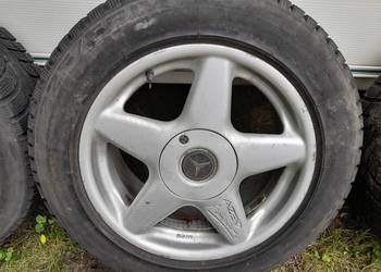 Koła mercedes Opony zimowe felgi aluminiowe AZEV