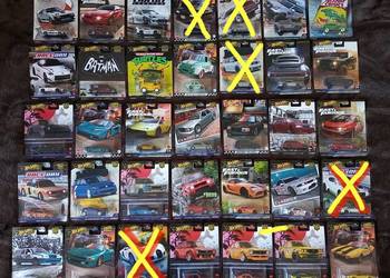 Hot Wheels Premium, Mainline,Chase , Scania Elite wszystkie Ori opakowania