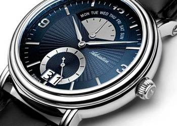 Adriatica Portofino A1194.5255QF Swiss Made 45mm szafir 5 ATM jak nowy