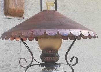 Lampa sufitowa wisząca żyrandol naftowa stylowa pokojowa