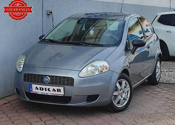 Fiat Grande Punto klimatyzacja, el.szyby, Isofix, radio CD/AUX/Mp3, alu, C…