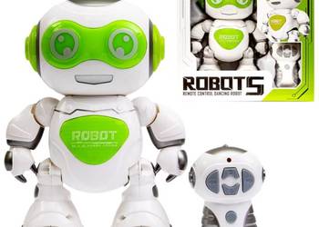 Interaktywny robot z funkcjami dźwiękowymi, ruchowymi i świetlnymi