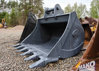 Łyżka Geith 130cm do koparki Miller fi 80 system zębów Caterpillar J300