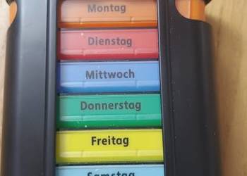 Organizer tygodniowy na tabletki