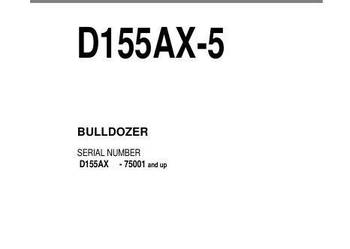 Komatsu D155AX-5 instrukcja obsługi PL DTR