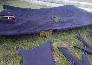 Podsufitka alcantara GOLF V Plus 5 drzwi + czarne slupki