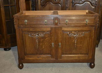 komoda secesyjna . 1920 , dąb