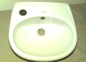 Cersanit Eco Mini umywalka 30x35 z lewym otworem
