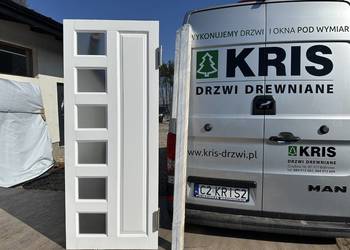 Drzwi drewniane WAHADŁOWE od ręki 3 SZTUKI CAŁA POLSKA I UE