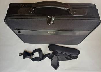 Torba na laptopa MODECOM czarna – elegancka, z paskiem