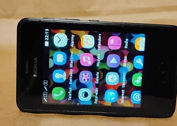 NOKIA 501 ASHA Dual SIM RM- 902 + ładowarka bez simlock