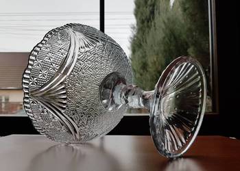 Owocarka Girlandy, Ząbkowice, szkło PRL