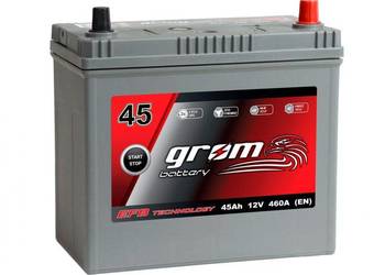 Akumulator 45Ah 460A GROM EFB START&STOP Japan Prawy Plus
