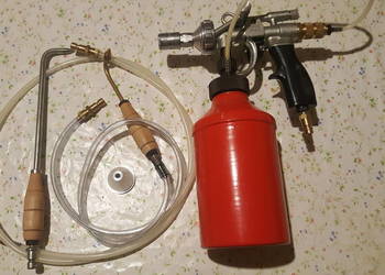 Pistolet do konserwacji podwozia