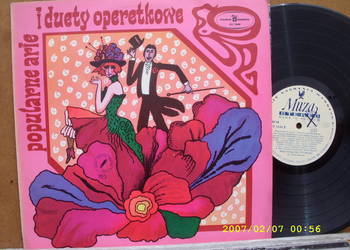 Klas. LP ; POPULARNE ARIE I DUETY Operetkowe -2 LP.