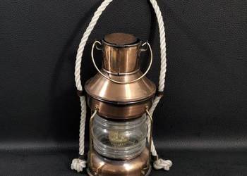 Miedziana Lampa Naftowa Żeglarska
