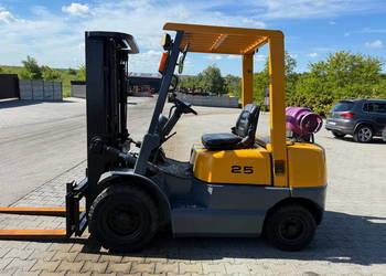 wózek widłowy TCM FG25T LPG Triplex 4.30m przesuw udźwig 2500kg 1998'