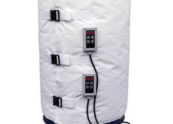 Przemysłowy Ogrzewacz do beczek z produktami farmaceutycznymi 2x600W