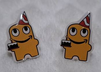 Przypinka, Amazon urodzinowy Peccy, Pin, 2,5x1,7cm (1szt.)