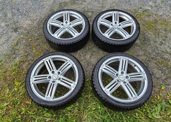 Alufelgi 5x112 z zimowymi oponami