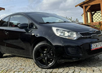 Kia Rio 1.4 Benz. 109KM - Zarejestrowany - Serwisowany, Klimatyzacja, Czuj…