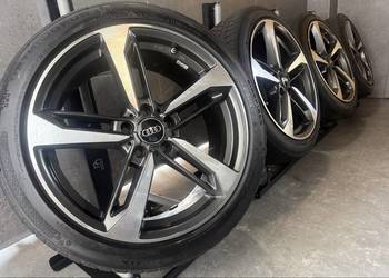 19 cali Audi A6 C7 C8 koła felgi aluminiowe komplet z oponami 5x112 ET40 8.