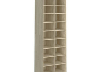 Szafka na buty kolor dąb sonoma 54x34x183 cm WM-800372