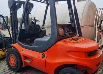 linde h45 wózek widłowy terenowy spalinowy perkins