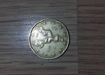 Moneta 20 centów euro 2002 Włochy