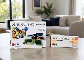 Okulary 3D LG Cinema 3D AG-F215 / AG-F200 – zestaw 7 sztuk, nowe