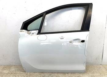 DRZWI LEWY PRZÓD PEUGEOT 208 I Hatchback Biały Banquise (Blanc Banquis