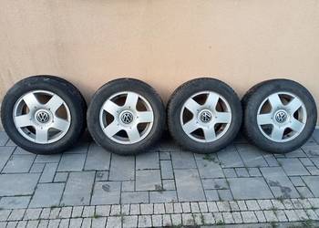 Oryginalne  koła aluminiowe z oponami zimowymi volkswagen