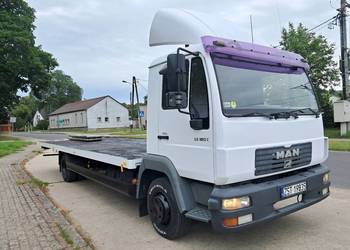 Man LE 180C Laweta, Najazd, Pomoc Drogowa,  Platforma