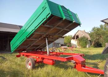 Przyczepa jednoosiowa, nadstawki, 6 ton