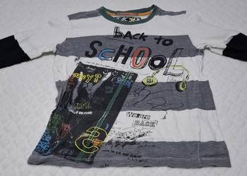 Koszulka, długi rękaw, imitacja krótkiego rękawu, back to school, Desigual,