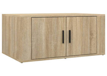 Stolik kawowy dąb sonoma 80x50x36 cm materiał drewnopochodny WM-816515