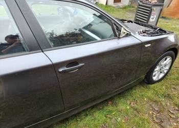 Bmw e87 drzwi przednie prawe w kolor sparkling graphite metallic